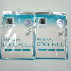冷感―3.5度クールフルMレディース肌着フレンチ袖新品未使用2個セット