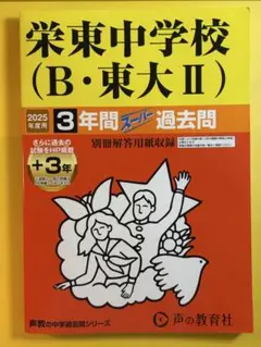 栄東中学校 B・東大II 過去問集