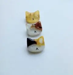 猫ブローチ(あ18)ハンドメイド
