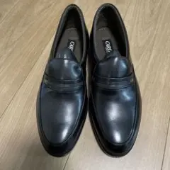 黒 レザー ローファー　26cm
