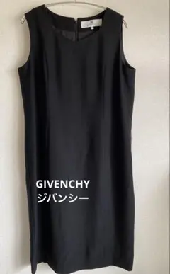 GIVENCHY ジバンシー　ノースリーブワンピース ブラック サイズ42