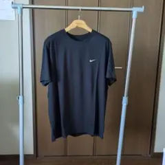 新品未使用タグ付き3XL NIKE ロゴ刺繍TEE 黒