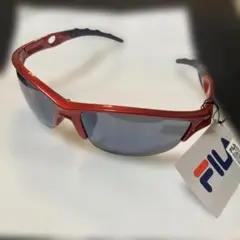 FILA スポーツサングラス レッド