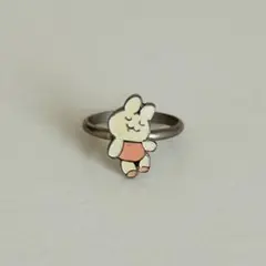 平成レトロ マザーグースの森 うさちゃん 指輪