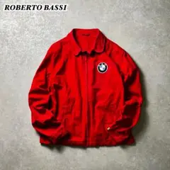 ユーロ古着》ROBERTOBASSIドリズラージャケットBMWワッペン ツイル地