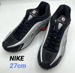 【NIKE】SHOX R4【27cm】メタリックシルバー HQ1988-002