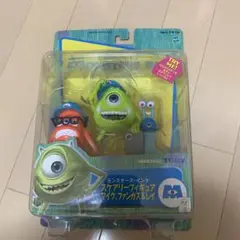 ピクサー　モンスターズ・インク スケアリーフィギュア　マイク　ファンガス＆レイ