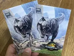 ジュラシック・ワールド　復活の大地　映画入場者特典　２枚セット