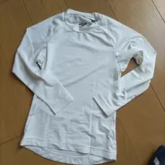 ミズノ 長袖アンダーシャツ 130サイズ ホワイト