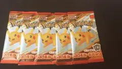 ポケモンカードパック マクドナルド コラボ ハッピーセット 5パック　新品未開封