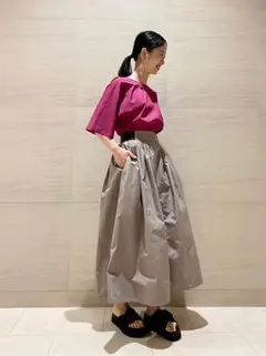 【美品☆】ADORE アドーア メモリーグログランスカート