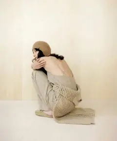 AURALEE  22AW mesh knit mockneck Long