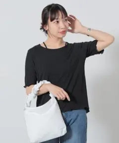 BEAMS HEART メロープルオーバータンクトップセット ブラック2着セット