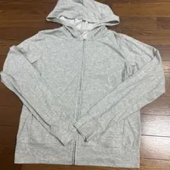UNIQLO グレー フルジップ パーカー L
