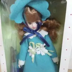 リカちゃん プティットドール ブルードレス 日本製 白箱 タカラ