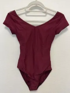 Wear Moi バーガンディ レオタード