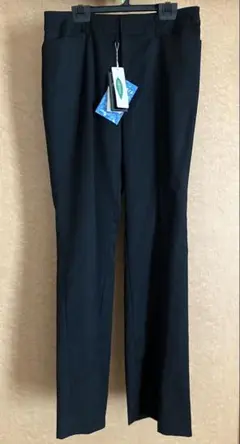［新品タグ付き］東京スタイルGRADE ウール混スラックス11号（67-93）黒