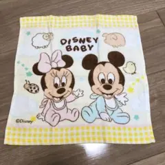 ディズニーベビー ハンドタオル ミッキー ミニー