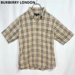 【極美品✨】BURBERRY LONDON ノヴァチェック シャツ 半袖
