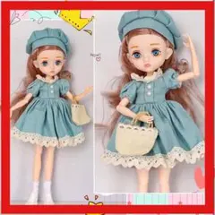 人形 ファッション マニー王女 グリーン 緑 可愛い プレゼント クリスマス