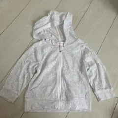 【美品】サンリオ　ハローキティ　シースルー　パーカー　90
