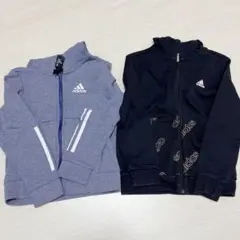 adidas ジップアップジャケット 2点セット