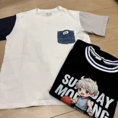 キッズ　男の子　半袖Tシャツ　２点おまとめ　140と11Y