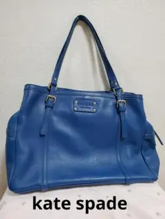 kate spade ブルー ハンドバッグ トートバッグ