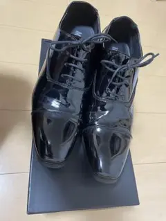 エナメルシューズ　結婚式　MM/ONE 42 26センチ　5センチUP