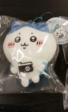 ちいかわ◆お出かけ楽しみ！なもちっとぷちマスコット　ハチワレ