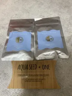 防災水分補給AQUASEED+ONE水素+ケイ素発生セラミ2個セッ安心新品未開封 商品詳細 アクアシード3点セット【ネコポス対応 ※他商品と同時