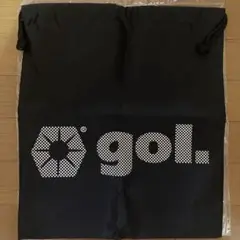 gol. シューズバッグ 収納袋G182-268 黒色