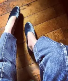 Martiniano ベロア ヒール
