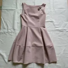 FOXEY フォクシー バロン ワンピース ドレス アンティークベージュ 40