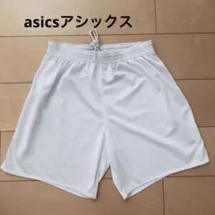 asicsアシックス　サッカー ゲームパンツ　白　Mサイズ