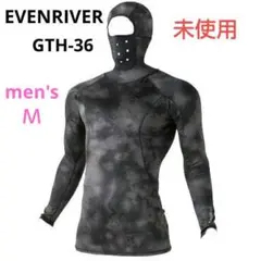 イーブンリバー／GTH-36／3way／メンズＭ／ヒートボディフーデッド／黒