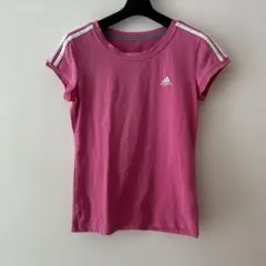 adidas ピンク ショートスリーブ トップス