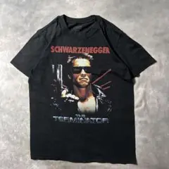 O9古着80s復刻TERMINATOR MovieTシャツ　黒