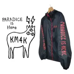 カモシカ スノーボード KM4K ナイロンパーカー PARADISE 黒 L