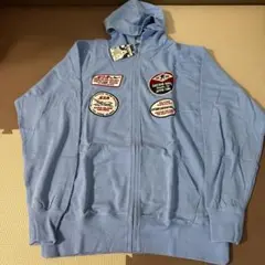 【新品未使用】キャプテンサンタ 長袖 パーカー 水色 青