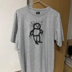 agnès b. スプラッシュアート Tシャツ M グレー　定価15000