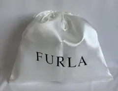 【FURLA/フルラ】保存袋＊巾着袋＊シューズ袋　 (35㎝×30㎝)　未使用品
