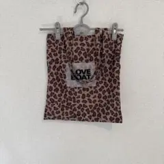 完売品　LOVE BOAT ヒョウ柄　トートバッグ