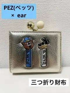 【激レア】PEZ(ペッツ) ×ear 三つ折り財布 ゴールド