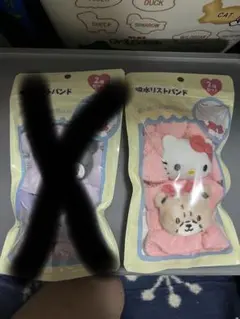 サンリオ　吸水リストバンド
