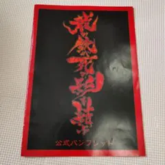 Gargoyle公式パンフレット　裏に汚れあり