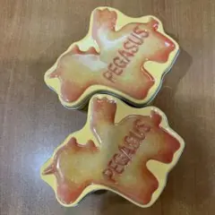 たべっこどうぶつ　PEGASAS缶　２個　THE MOVIE ペガサス　空缶
