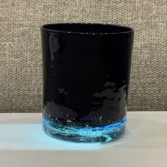 琉球ガラス 青の洞窟 ロックグラス レギュラー サイズ 海風 UMIKAZE