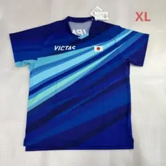 未使用　VICTAS ヴィクタス　卓球　V-オーセンティックシャツ　ブルー XL