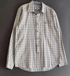 ★FILA ★　　チェック柄 長袖シャツ ポケット付き　 　　メンズ　サイズ　L